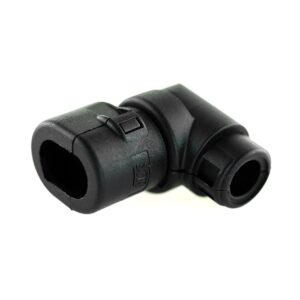 Hinged AMP Junior Timer Connector to Conduit, elbow 90°, NW 7.5, 2way, CI08-90-AM2