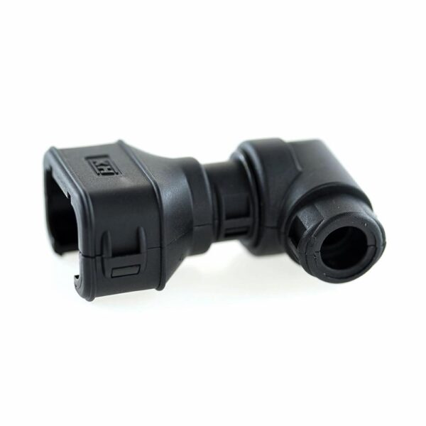 Wellrohranschluss für AMPSEAL 16, 90°, NW 7,5, 3-polig, CI08-90AT3PL