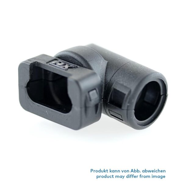 Wellrohranschluss, für KOSTAL Connector, 90°, NW 7,5, CI08-90-SLK28-3