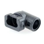 Wellrohranschluss, für Kostal Rundsteckverbinder, 90°, NW 10, 3-polig, CI12-90-K3C