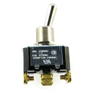 on-off-(on) Tast-Kippschalter,10A/250V, 15A/125V, einpolig, abgedichtet