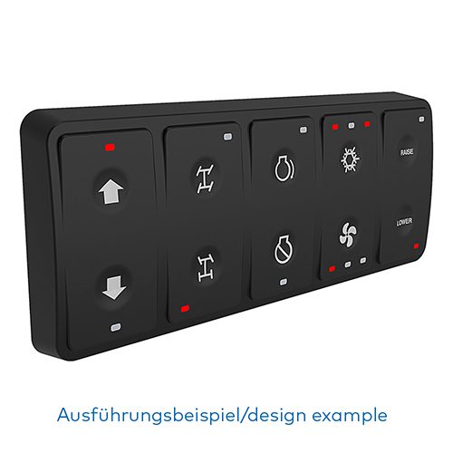 CAN Tastatur, 10 Tasten, J1939