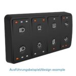 CAN keypad, 8 keys, J1939