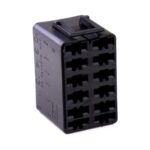 Connector Housing, 12-pole, black