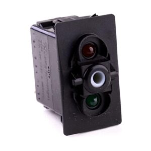 on-off Switch, 12V/20A, for Contura II,III,IV,V, LED 1 superbright red, LED 2 superbright green