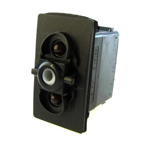on-on Switch, 12V/20A, for Contura II,III,IV,V, LED 1 red, LED 2 red, with panel seal