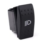 on-off Doppelschalter, 24V/15A, Contura II, ohne Lampe/LED, ohne Linse, Symbol „Abblendlicht“, mit Flächendichtung