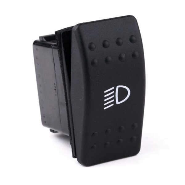 on-off Doppelschalter, 24V/15A, Contura II, ohne Lampe/LED, ohne Linse, Symbol "Abblendlicht", mit Flächendichtung
