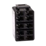 Connector Housing, 10-pole, black