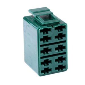 Steckhülsengehäuse, 10-polig, grün