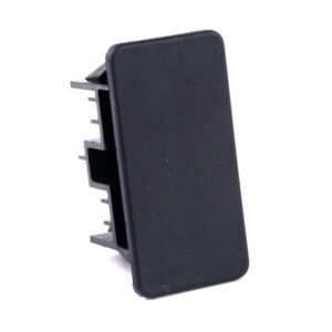 Blindabdeckung, Contura II, III, mit Zentralsteckeraufnahme für VC2, mit rastender Haltefeder