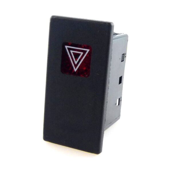 Kontrollleuchte 24V, LED 1 rot, Symbol "Gefahrenhinweis"