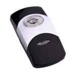 Actuator Contura VI, black, bright chrome plated, high insert, oval lens and bar lens clear, symbol “bilge pump”