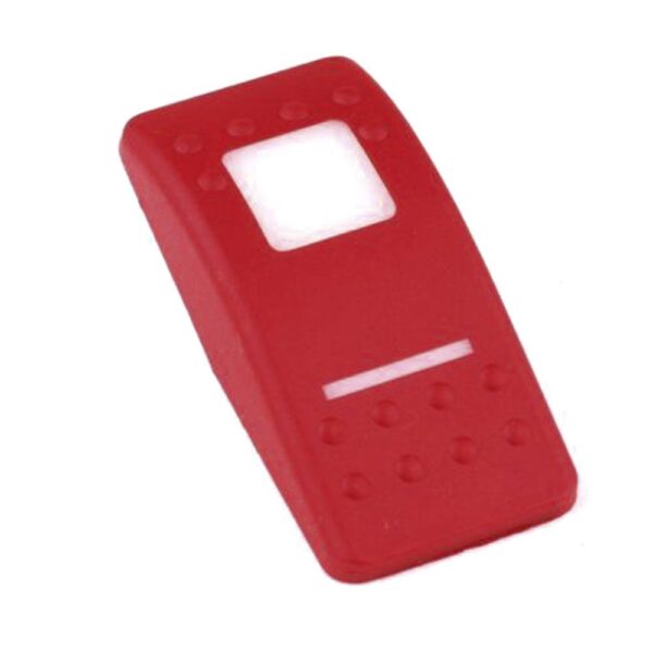 Actuator Contura II, red, square lens and bar lens white, without symbol