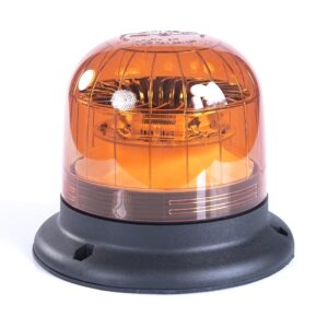 LED Rotating Beacon light EUROROT B, 12/24V, tube mounting