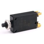 Thermischer Schutzschalter 28VDC/250VAC, 12A, mit Gewindehalsbefestigung, mit Handauslöser