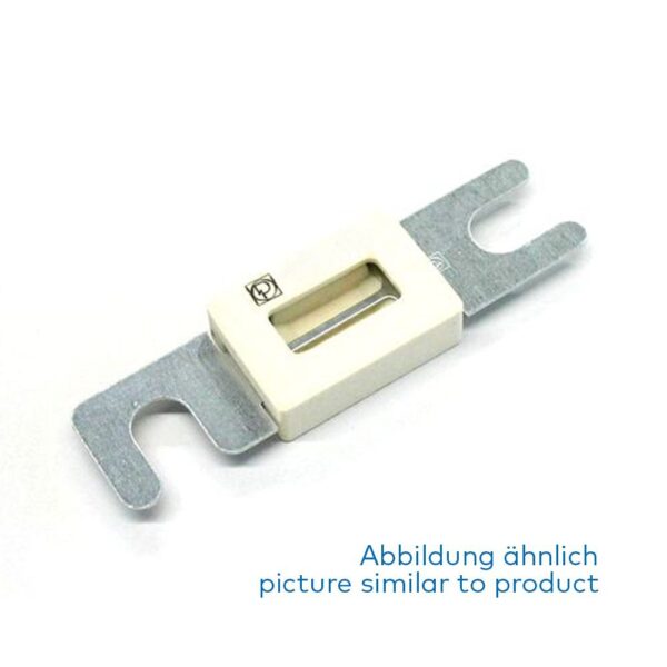 Streifensicherung 60mm, 200A, mit Keramik-Isolierkörper
