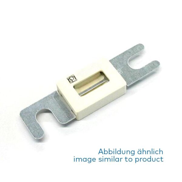 Streifensicherung 60mm, 355A, mit Keramik-Isolierkörper