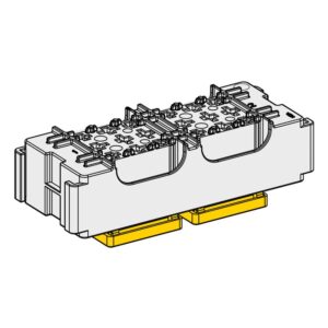 Steckmodul für 2 x Mini-Relais, mit Secondarylocks