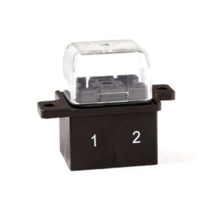 Fusebox for UniVal, 2-pole, with cover