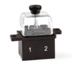 Fusebox for UniVal, 2-pole, with cover and cover screw