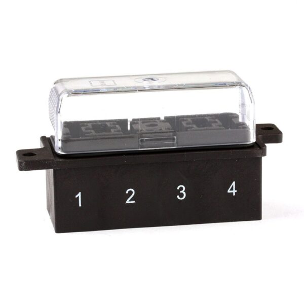 Fusebox for UniVal, 4-pole, with cover