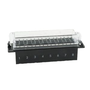 Fusebox for UniVal, 8-pole, with cover