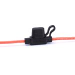 Sicherungshalter für MiniVal, Anschlussleitung 4mm², wassergeschützt