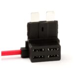 upgrading Fuse Holder for UniVal, connection cable with butt connector, up to 2x10A