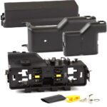 Sicherungshalter für MaxiVal, 4-polig, LINK BOX, Zentralsteckeranschluss, mit oberen und unteren Deckel und Zubehör