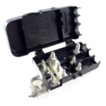 Sicherungshalter CDB für 2 MidiVal und 1 MegaVal, für Batteriepolanschluss, mit Deckel