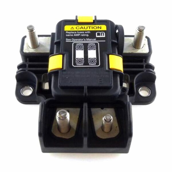 Sicherungshalter für 2x MegaVal, PDU 2M-Box, mit Deckel