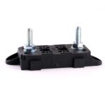 Universal Fuse Holder, M8, 61mm, with brackets, bolts M8x30mm