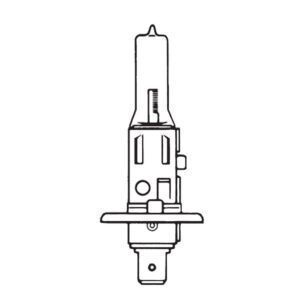Headlamp Bulb H1, 24V, 70W, P14.5s