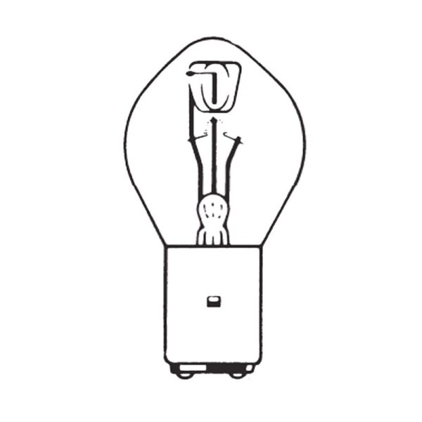 Globe Bulb 24V, 45/40W, BA20d, symmetrische Scheinwerferlampe