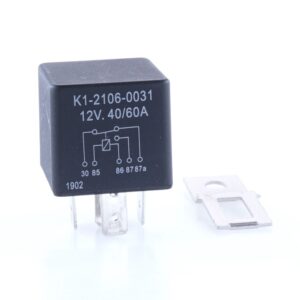 Mini Relay 12V, 40/60A, changeover contact