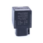 Relais 12V, 10/13A, Wechsler, mit Diode, IP68mit Deutschstecker
