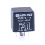 Doppelschließer-Relais 12V, 2x20A