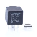 Mini-Relais 12V, 40A, Schließer (2×87), mit Widerstand