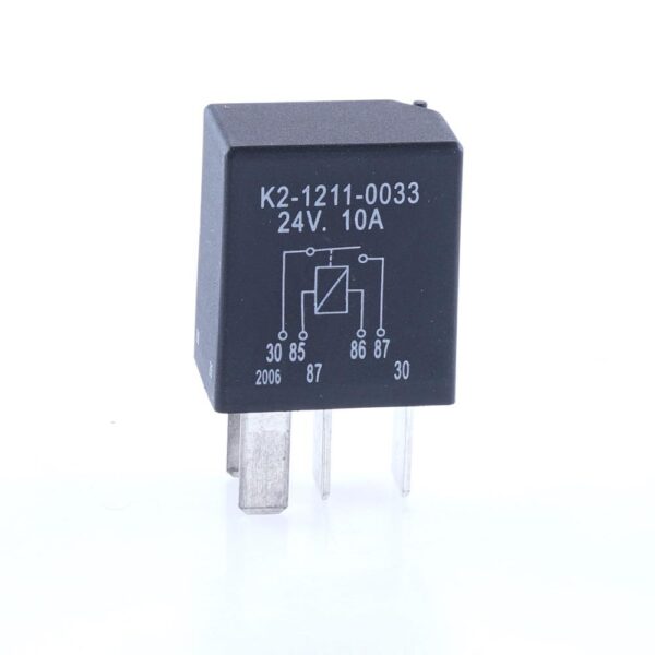 Micro Relay 24V, 10A, normally open, sealed