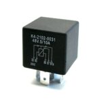 Mini Relay 48V, 5/10A, change over contact