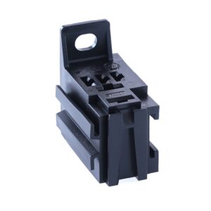 Micro Relay Socket with bracket and extension receptacle, 2x6.3mm + 3x4.8mm