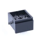 Power Relay Socket for PCB mounting, 9-pole, partially assembled 2×9.5mm + 2×6.3mm