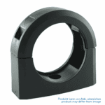 Befestigungsschelle für Wellrohr NW17, Befestigungsloch Ø 6mm, Kunststoff