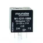 Blinkgeber 12V, 2+1(6) x 21W + 0…5W, mit C2-Ausgang