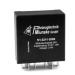 Flasher 24V, (1 x 21W + 1 x LED) + 1 x 21W, mixed mode, multi channel, fully electronic, no-load control inputs