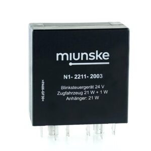 Blinkgeber 24V, (1 x 21W + 1 x LED-Leuchte)+ 1 x 21W, Mischbetrieb, vierkanalig, vollelektronisch