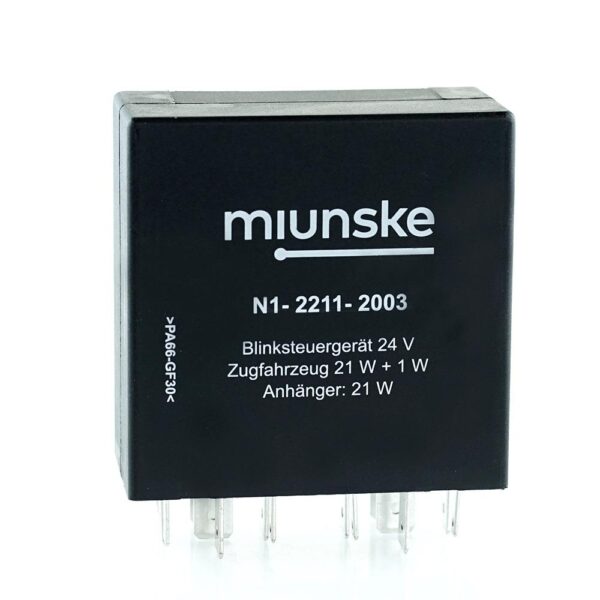 Flasher 24V, (1 x 21W + 1 x LED) + 1 x 21W, mixed mode, multi channel, fully electronic
