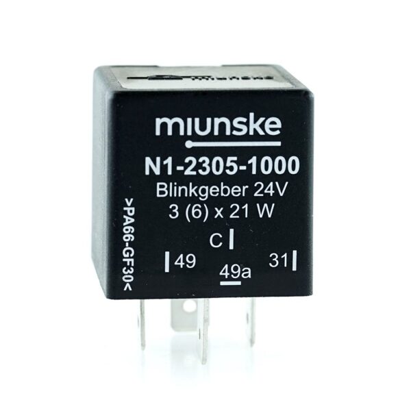 Blinkgeber 24V, 3(6) x 21W + 0...5W, mit C-Ausgang