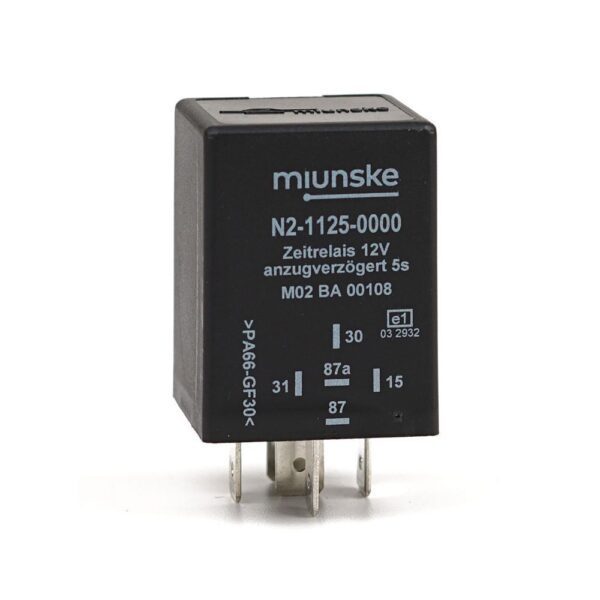 Switch-on Delayed Timer Relay 12V, 5sec, dry contact